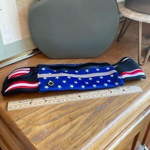 🎪 stars and stripe bum bag belly pack, running belt